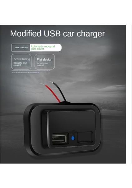 2 Port USB Araç Şarj Soketi USB Şarj Adaptörü 4.8A 12V/24V Araba USB Splitter Çıkış Adaptörü Kamyon Tekne Rv (Yurt Dışından)