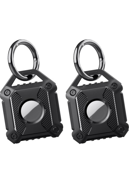 2 Paket Hava Etiketleri Için Su Geçirmez Anahtarlık Tutucu Kılıf, Bagaj Için Anahtarlıklı Hırsızlığa Karşı Koruyucu Izleyici Çantası, Anahtarlar (Yurt Dışından)