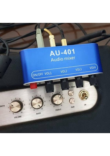 2 Adet Stereo Mikser (4 Giriş 1 Çıkış) Bireysel Kontrol Kartı Dıy Kulaklık Amplifikatör Kutusu DC12V (Yurt Dışından) fırsatları