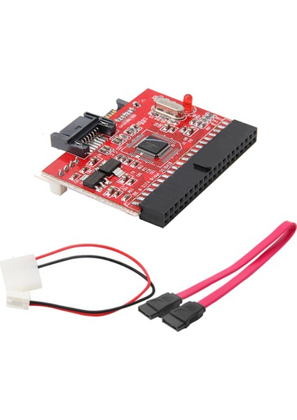 Ide'den Sata'ya Dönüştürücü Sata'dan Ide Adaptörüne Çift Yönlü Dönüşüm Kartı Bilgisayar Sabit Disk Anakart Dönüşüm Kartı (Yurt Dışından)