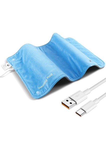 Isıtma Minderi Battaniye Ofis Koltukları Tip C Kablolu Ped Isıtıcı Hızlı Isıtma Elektrikli Sıcak Isıtma Yastığı (B) (Yurt Dışından) fırsatları