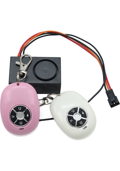 Hırsızlığa Karşı Anahtar Alarmı 36V-48V Mini Katlanır Elektrikli Scooter Uzaktan Kumanda Hırsızlığa Karşı Cihaz Kiti Tek Kafa (Yurt Dışından)
