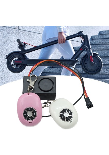 Hırsızlığa Karşı Anahtar Alarmı 36V-48V Mini Katlanır Elektrikli Scooter Uzaktan Kumanda Hırsızlığa Karşı Cihaz Kiti Tek Kafa (Yurt Dışından) fiyatları