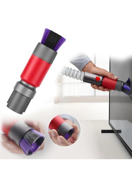 V7 V8 V10 V11 V12 V15 Elektrikli Süpürge Için Otomatik Temizleme LED Aydınlatma Traceless Toz Fırça Kafası Çatlak (Yurt Dışından) fiyatları