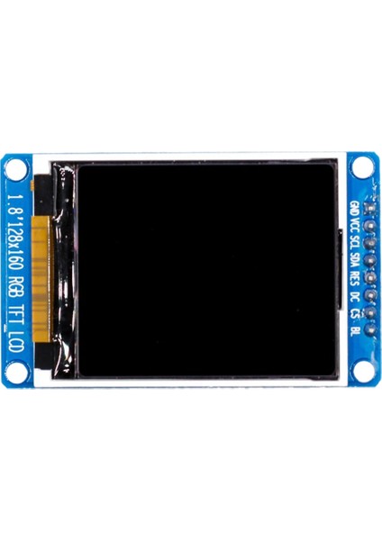 1.8 Inç LCD Ekran Modülü Tam Renkli 128X160 Rgb Spı Tft LCD Ekran Modülü ST7735S 3.3V OLED Güç Kaynağını Değiştirin (Yurt Dışından)