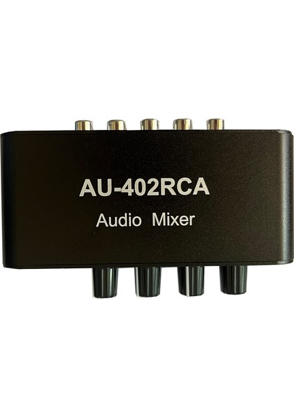 AU-402RCA Stereo Ses Karışık Dağıtıcı Sinyal Seçici Switcher 4'ü 2 Arada Rca Ses Kontrolleri Kulaklık Amplifikatörü (Yurt Dışından)