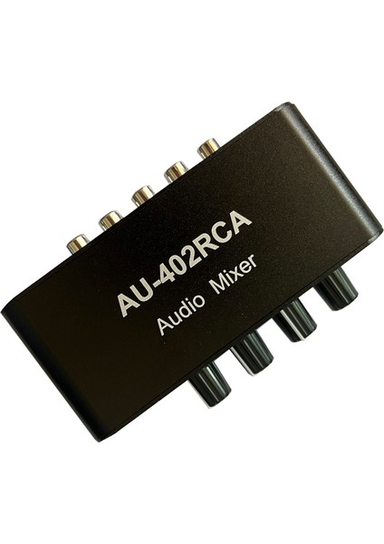 AU-402RCA Stereo Ses Karışık Dağıtıcı Sinyal Seçici Switcher 4'ü 2 Arada Rca Ses Kontrolleri Kulaklık Amplifikatörü (Yurt Dışından) modelleri