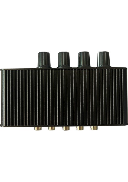 AU-402RCA Stereo Ses Karışık Dağıtıcı Sinyal Seçici Switcher 4'ü 2 Arada Rca Ses Kontrolleri Kulaklık Amplifikatörü (Yurt Dışından) fırsatları