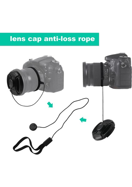 Lens Kapağı Tutucu Lens Kapakları / Kapaklar Destek Lastik Bant Ip Yeni (Yurt Dışından) fırsatları