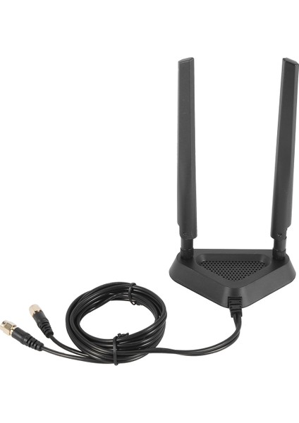 2.4g/5g Çift Frekans Uzatma Kablosu Anten Wifi Yönlendirici Kablosuz Ağ Kartı 8db Sma Anten Manyetik Emme Tabanı (Yurt Dışından)