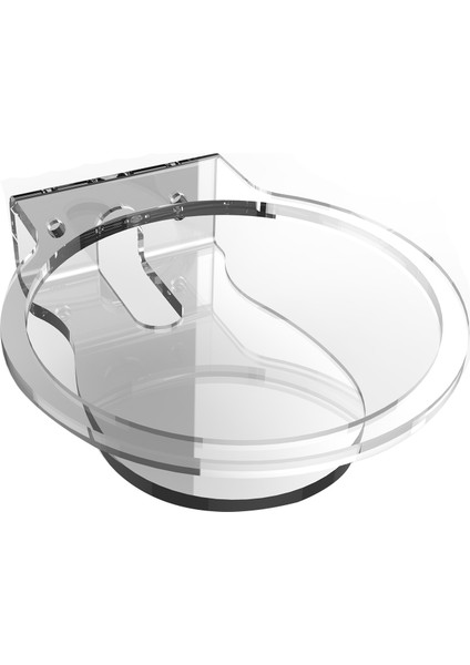 Duvara Monte Akrilik Tutucu, 4'lü Yerden Tasarruf Sağlayan Braket Rafı (Yurt Dışından)