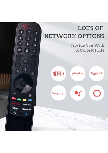 Yeni MR21GA MR21GC Uzaktan Kumanda Lg AKB76036509 43NANO75 55UP75006LF OLED55A1RLA GA-21BA Tv Ses Yok() (Yurt Dışından)