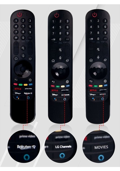 Yeni MR21GA MR21GC Uzaktan Kumanda Lg AKB76036509 43NANO75 55UP75006LF OLED55A1RLA GA-21BA Tv Ses Yok() (Yurt Dışından)