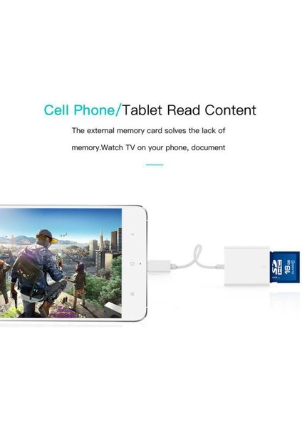 USB 3.1 Tip C Pro Telefon Için Sd Kart Kamera Okuyucu Otg Adaptör Kablosuna (Yurt Dışından) fırsatları