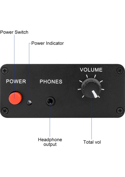 AU-10X NE5532 Stereo Ses Sinyali Ön Amplifikatör Amp Kulaklık Amplifikatörü Kurulu Kazanç 20DB Rca 3.5mm Ses Kontrolü Ab Tak (Yurt Dışından) fırsatları