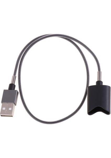 Alto Manyetik Şarj Kablosu Için USB Arayüzü Şarj Kablosu Evrensel Tasarım 45CM (Gri Usb-A) (Yurt Dışından)