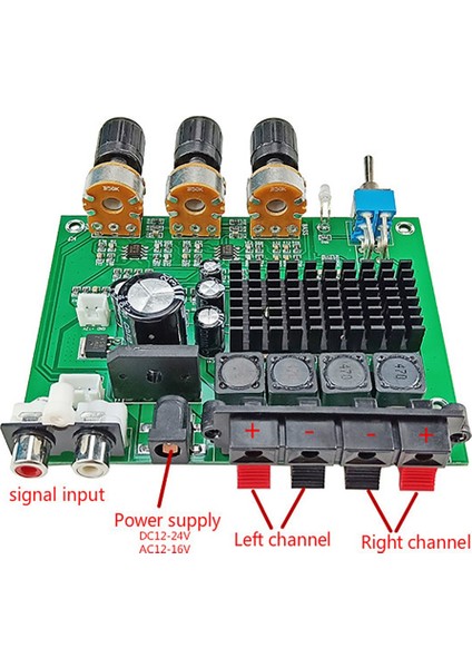 TPA3116D2 Dijital Ses Amplifikatör Kurulu Güç Amplifikatör Kartı 80WX2 Kabuklu (Yurt Dışından) fırsatları