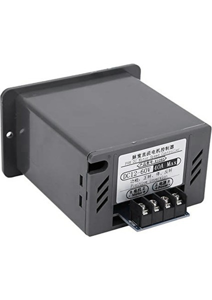 Dc 12-60 V 40A Pwm Fırça Motoru Hız Kontrol Cihazı Cw Ccw Tersinir Anahtar X1040 Ileri/geri Dönüş Kontrolü ve Durdurma (Yurt Dışından)