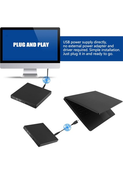 12.7mm Harici DVD Muhafazası USB 2.0 Harici Dvd/cd-Rom Çantası Dizüstü Masaüstü Pc Için Optik Disk Sürücüsü Sata'dan Sata'ya (Yurt Dışından) fırsatları