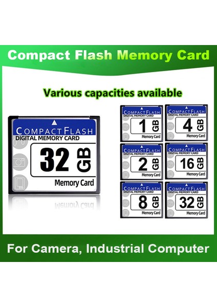 Kamera, Reklam Makinesi, Endüstriyel Bilgisayar Kartı Için Profesyonel 4gb Kompakt Flash Bellek Kartı (Yurt Dışından) fiyatları
