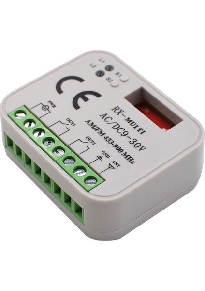 Garaj Kapısı Uzaktan Kumanda Alıcısı 2 Kanal Kontrol Anahtarı 433 868 Mhz Verici Rx Çoklu Frekans 433-900MHZ (Yurt Dışından) modelleri