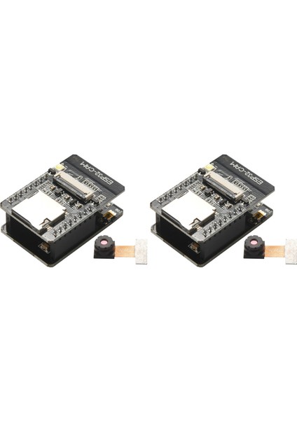 ESP32-CAM-MB Wıfı Bluetooth Geliştirme Kartı OV2640 Kamera Modülü -Usb Arayüzü CH340G Usb'den Seri Port'a 2 Adet (Yurt Dışından)