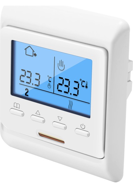 16A 230V LCD Programlanabilir Sıcak Yerden Isıtma Oda Termostatı Termoregülatör Sıcaklık Kontrol Cihazı Manuel Mekanik (Yurt Dışından) modelleri