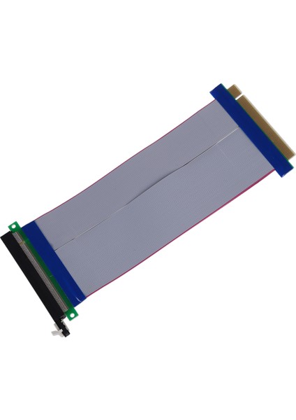 Pcı-E Express 16X Yükseltici Kart Genişletici Uzatma Kablosu Şerit Esnek (Yurt Dışından)