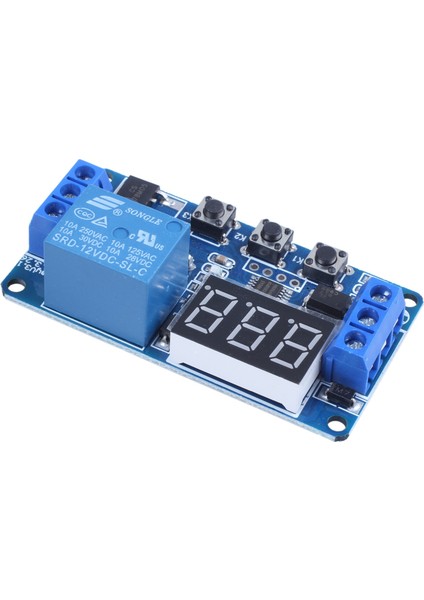 Otomasyon Dc 12V LED Ekran Dijital Gecikme Zamanlayıcı Kontrol Anahtarı Röle Modülü (Yurt Dışından) modelleri