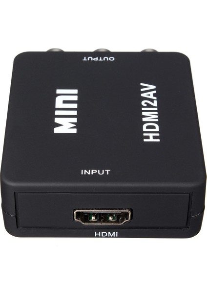 Mini - Rca Kompozit Video Ses Av Adaptörü Dönüştürücü Adaptör 720P 1080P (Yurt Dışından) modelleri