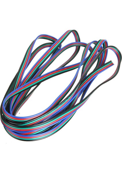 Rgb / Rgb 3528 5050 Işık Için 4 Pin Kablo Konektörü Uzatma Tel Ayırıcı (Yurt Dışından)