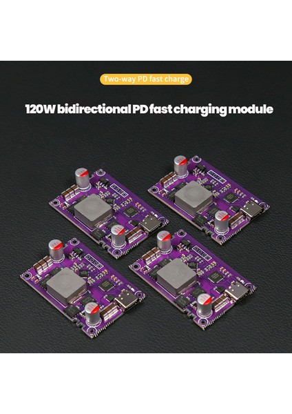 Yüksek Güçlü 120W Iki Yönlü Pd Hızlı Şarj Modülü Güç Bankası Anakartı (Yurt Dışından) fırsatları