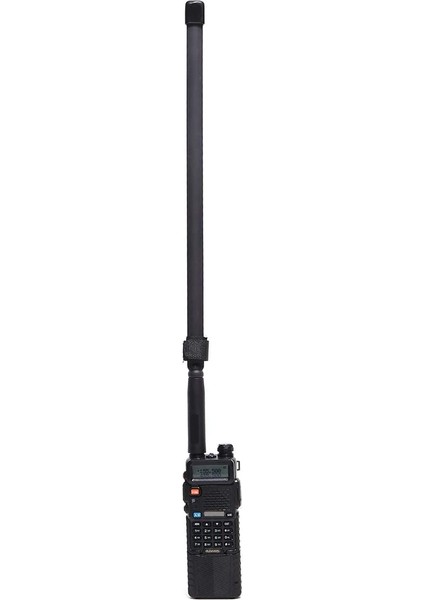 Uv-5r Uv-82 Için Sma-Dişi Dual Band Vhf/uhf 144/430MHZ Katlanabilir Anten (Yurt Dışından)
