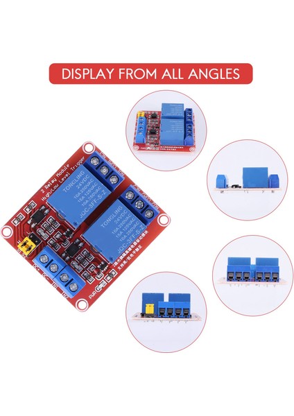 Dıy 2-Ch Yüksek/düşük Seviye Röle Genişletme Devre Kartı Modülü Dc 24 V (Yurt Dışından) fırsatları