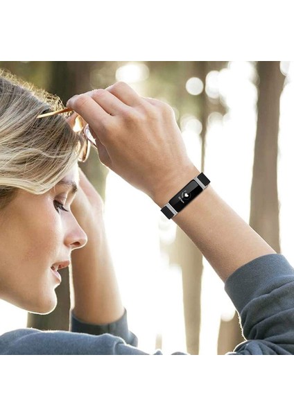 2/ , Elastik Ayarlanabilir Yumuşak Kayış Yedek Kayışlar Için Akıllı Saat Kordonları (Siyah) (Yurt Dışından) modelleri