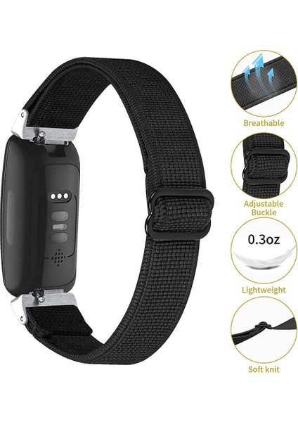 2/ , Elastik Ayarlanabilir Yumuşak Kayış Yedek Kayışlar Için Akıllı Saat Kordonları (Siyah) (Yurt Dışından) fırsatları