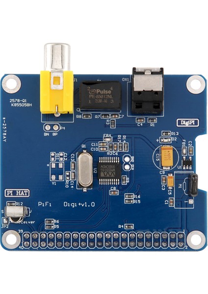 SC07 Hıfı Digi+ Dijital Ses Kartı I2S Spdıf Fiber Optik 3 2 Model B B+ Için (Yurt Dışından) fiyatları