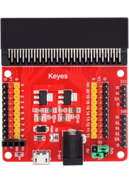 :bit Sensörü Genişletme Kartı V2 3.3V 5V Programlama Kendin Yap Öğrenme Modülü (Yurt Dışından)