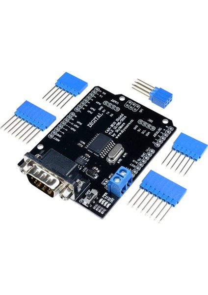 MCP2515 Can Bus Shield Kurulu Spı Arabirim Konektörü Genişletme Denetleyici Modülü Dc 5 V-12 V Seeeduino Için (Yurt Dışından)