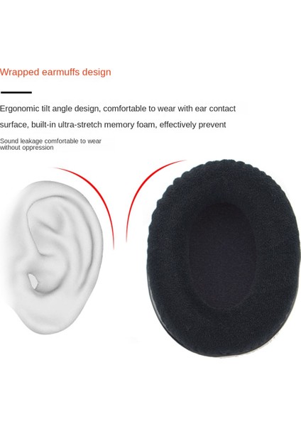 Hscd Khx-Hscp Cloud Ii 2 Yumuşak Protein Sünger Kapak-D Için Kulaklık Kulak Pedleri Köpük Yastık Değiştirme (Yurt Dışından) fiyatları