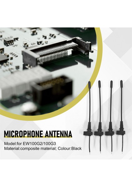 4 Adet Mikrofon Anteni Için Uygun EW100G2/100G3 Kablosuz Mikrofon Bodypack Onarım Mikrofon Parçası Değiştirin (Yurt Dışından) fırsatları