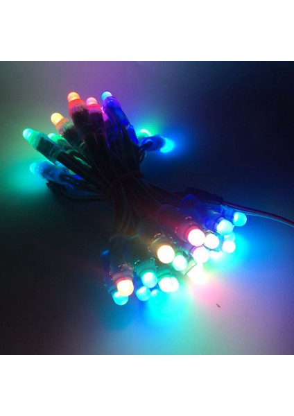 50 Adet 4 M/6.5 Metre DC5V WS2811 Tam Renkli LED Piksel Işık Modülü 12MM 10 cm Teller IP68 Su Geçirmez Rgb Dijital LED Dizeleri (Yurt Dışından) modelleri