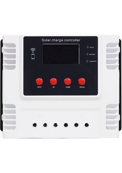 Solar Şarj Regülatörü 10A Uygulaması Gerçek Zamanlı Veri Izleme LED Ekran Akıllı 12V/24V/48V Solar Kontrol Cihazı (Yurt Dışından)