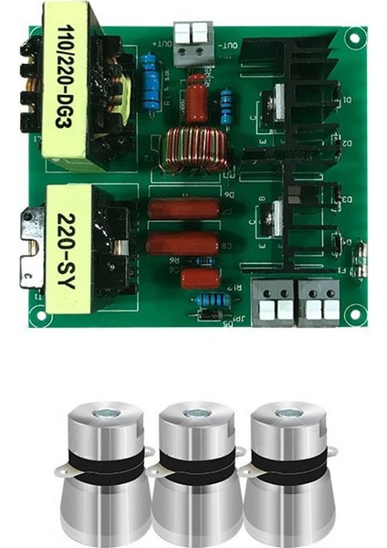 220 V 40 Khz 150 W Ultrasonik Temizleyici Pcb Sürücü Panoları Devre Kiti Dönüştürücü ile Araba Yıkama Çamaşır Makinesi (Yurt Dışından)