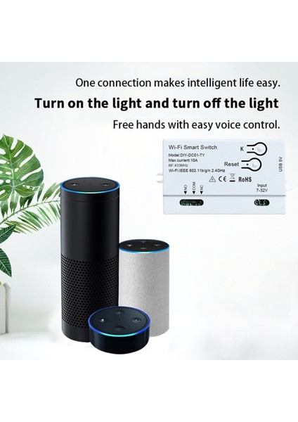 Tuya Wifi Akıllı Anahtar Dıy Zamanlayıcı + Uzaktan 1ch 7-32V USB 5V 2.4g Wifi Smartlife Alexa Iftt Için Ev Otomasyon Modülü (Yurt Dışından) fırsatları