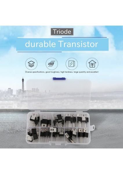 50 Adet 10 Tip Irf Serisi Mosfet Transistör Çeşitleri Kiti, IRFZ44/510/520/530/540/640/740/840/3205/9540 Dahil (Yurt Dışından) fiyatları