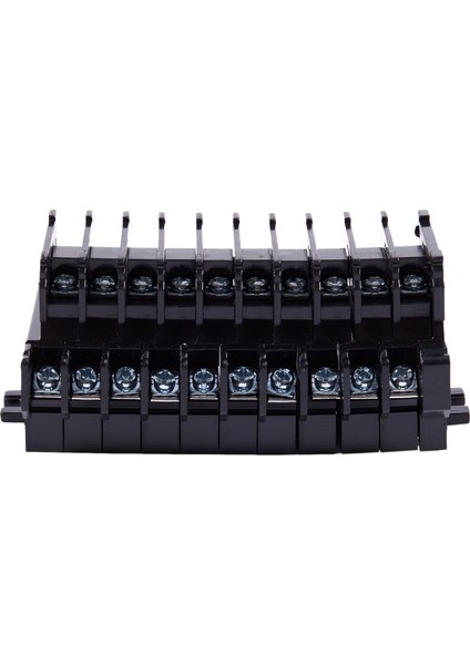 600V 10A 10 Konumlu Çift Seviyeli Vidalı Terminal Bloğu Şeridi (Yurt Dışından) fiyatları