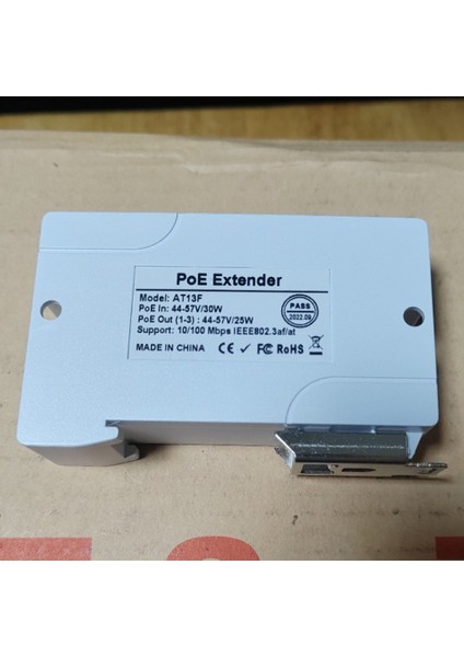 2 Adet 1 Ila 3 Bağlantı Noktalı Poe Genişletici Pasif Basamaklı IEEE802.3AF Ip Bağlantı Noktası Iletim Genişletici Poe Anahtarı Nvr Ip Kamera (Yurt Dışından)