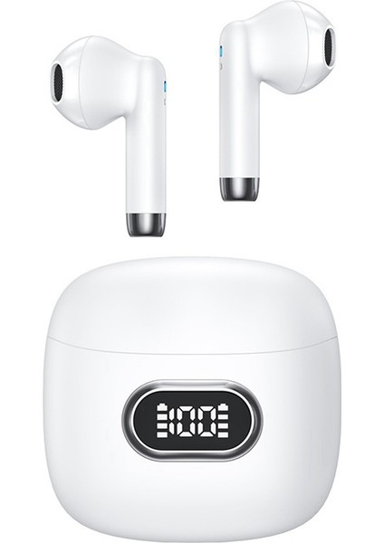 Kablosuz Kulaklıklar, 35 Saat Çalma Süresi, Spor Egzersiz Oyunları Için Ipx5 Su Geçirmez Stereo Kulak Içi Kulaklıklar, Beyaz (Yurt Dışından)