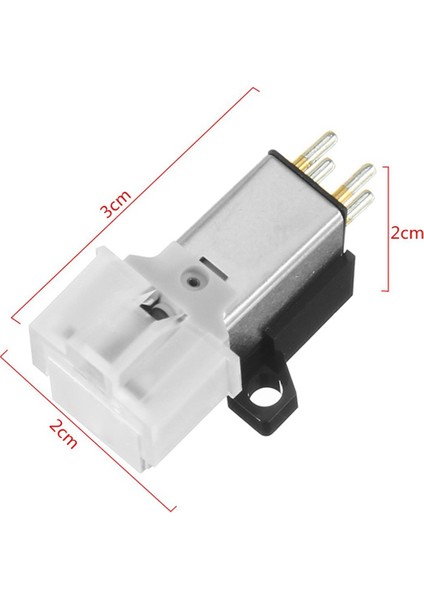 3 Adet AT3600L Manyetik Stylus Lp Vinil Plak Oyuncu Iğne Pikap Fonograf Platenspeler Kayıt Oyuncu (Yurt Dışından)